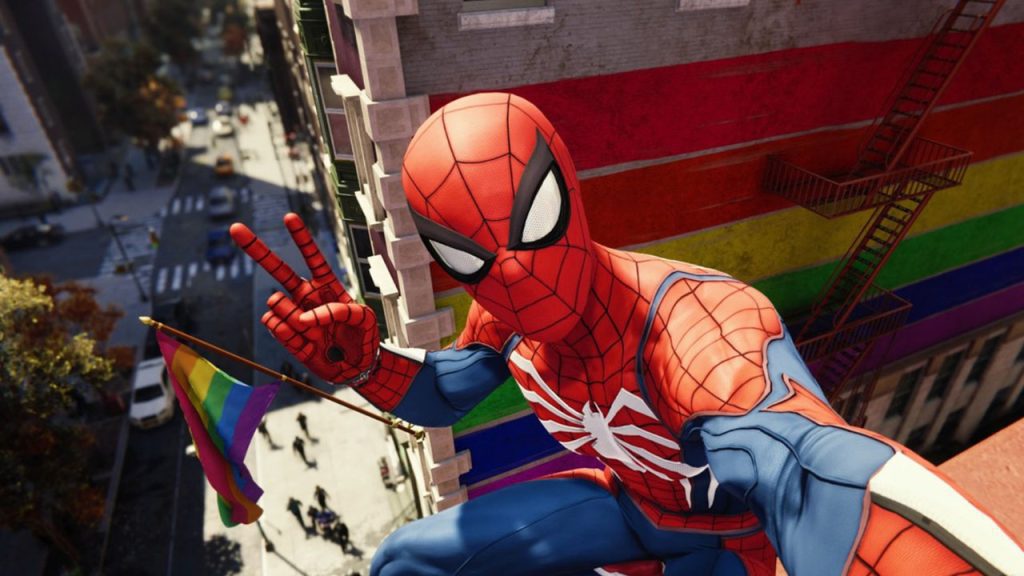 Моддера забанили за замену ЛГБТ-флагов в Spider-Man