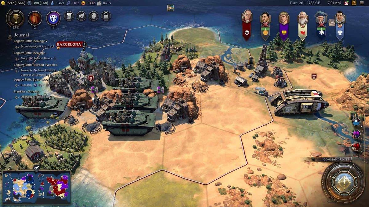 Civilization VII получит атомный век — история больше не закончится в 1950-х