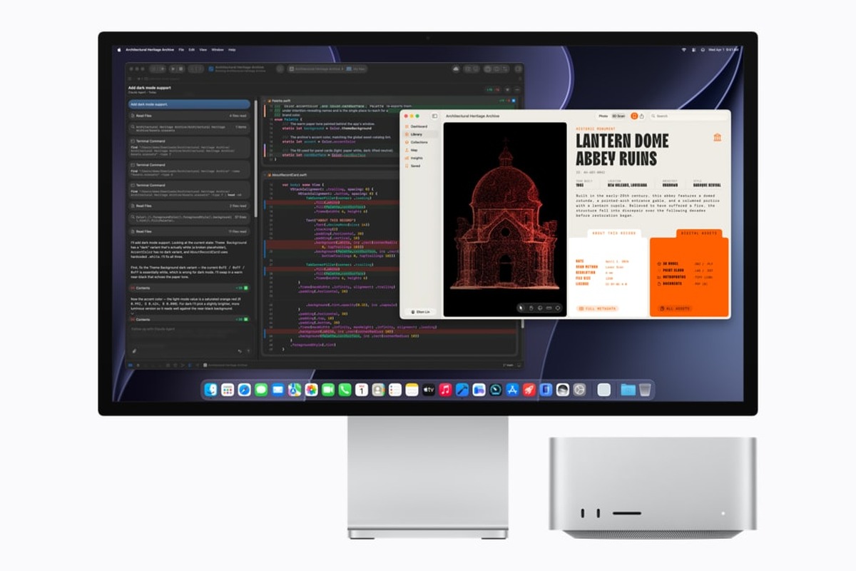 Apple объединила четыре Mac Studio для модели на триллион параметров