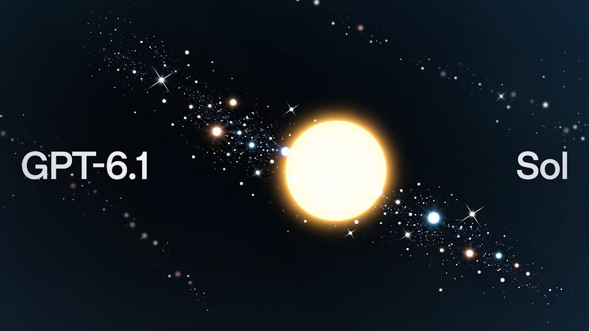 OpenAI выпустила GPT‑6.1 Sol: в её тестах модель почти догнала Astra за пятую часть стоимости