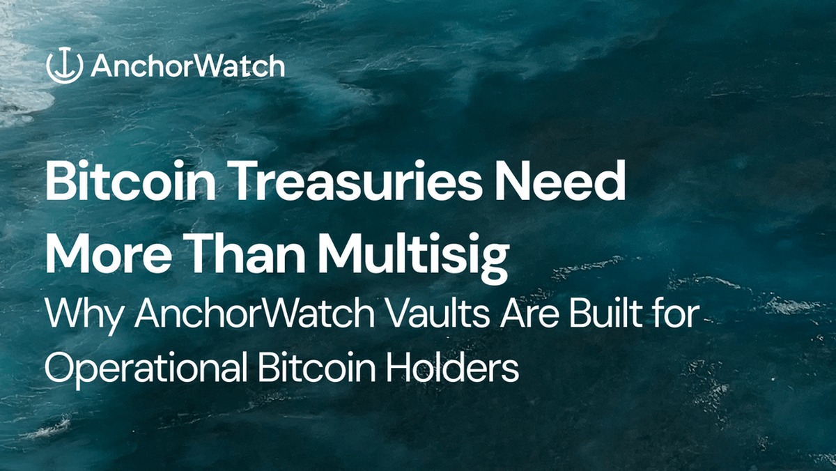AnchorWatch открыла хранение биткоинов со страховкой до $370 млн на клиента