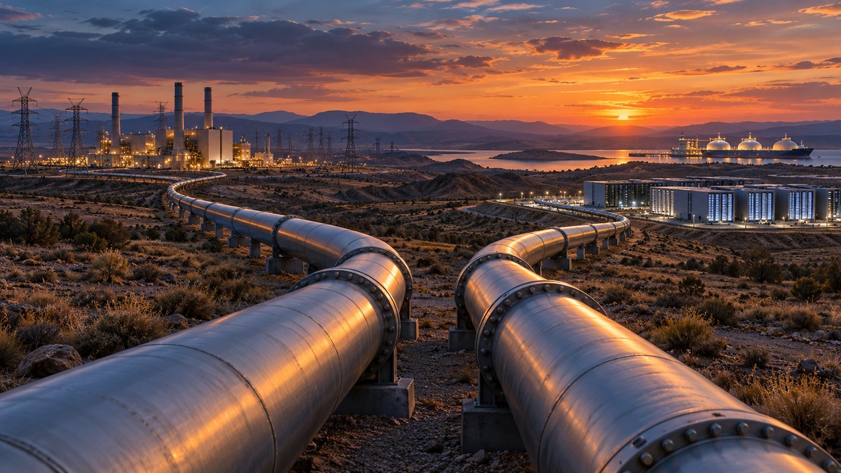 Под спрос электростанций и дата‑центров запустили два проекта газопроводов на 1450 км