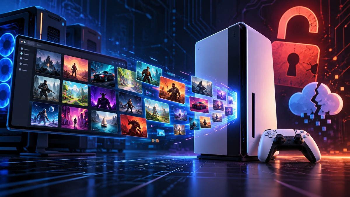 Playden запускает Steam-игры на взломанной PS5 — но хранит токен без шифрования