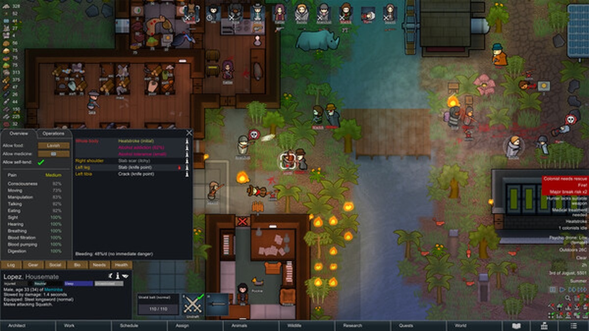 RimWorld меняет Unity на собственный движок — тестовая версия уже доступна